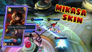 FANNY MONTAGE SKIN MIKASA TERBARU 2022