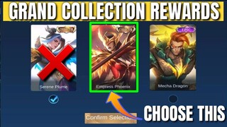 JUNE 5 GRAND COLLECTION REWARDS | CHOOSE PHARSA" PHOENIX" Not LING? Jawhead Starlight | MLBB