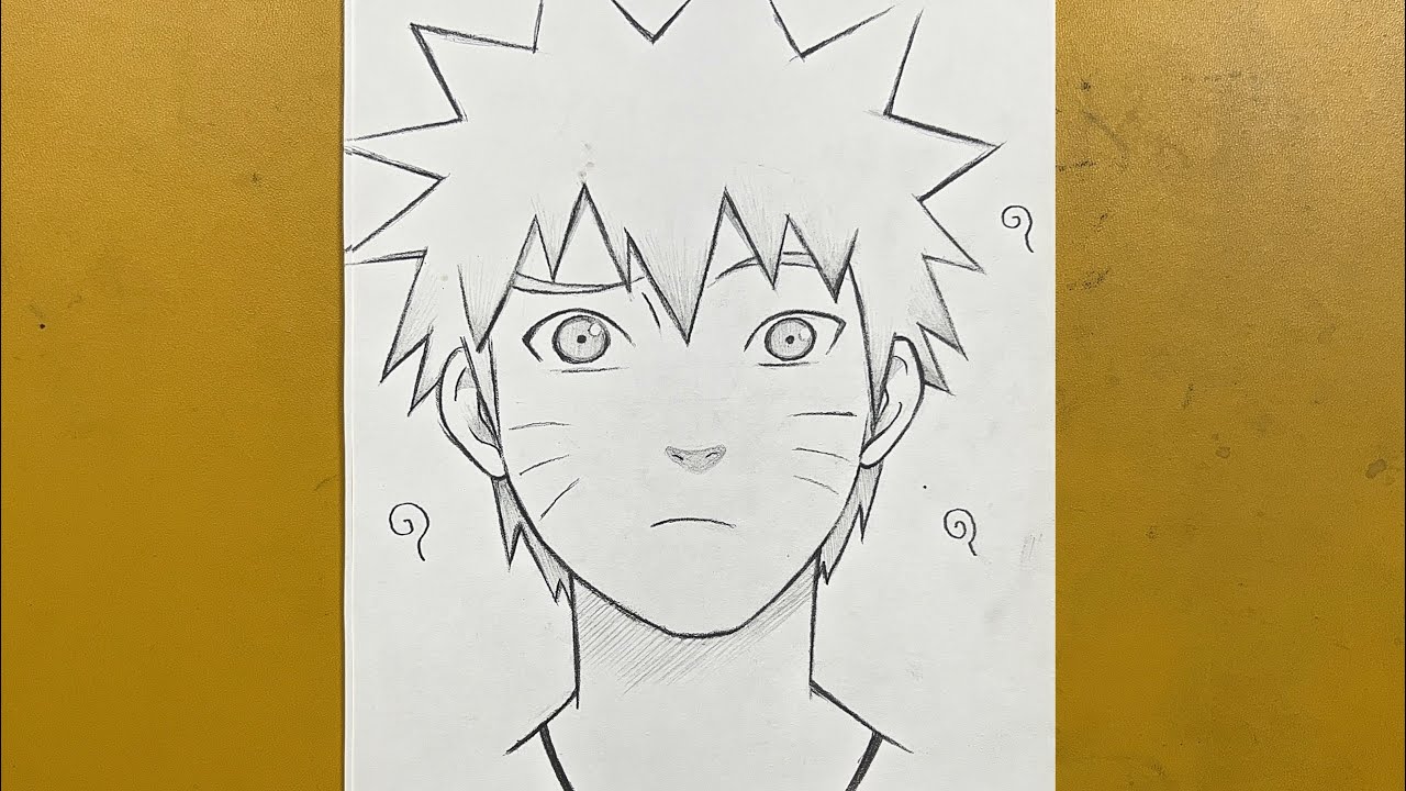 How To Draw Naruto, Easy Drawing Tutorial, 7 Steps - Toons Mag