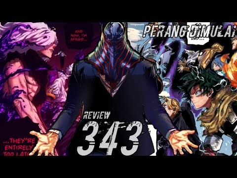 Hero vs Villain akhirnya meledak ! |  my hero academia 343