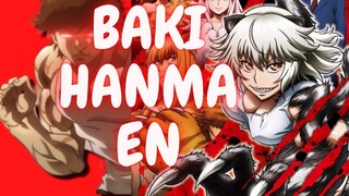 QHPS Baki Hanma Fuera mas Agresivo y caia en Killing Bites y Lucha contra Humanos MUTADOS.