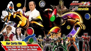 ALL COMBO OZ BERSATU Kamen Rider OOO Wonderful The Movie  The Shogun and the 21 Core Medals