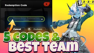 NEW CODES & THE CURRENT BEST TEAM IN THE GAME! [Zenless Zone Zero]