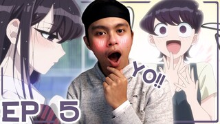 KOMI'S MOM?! SHEEESH!! | Komi Can't Communicate Episode 5 Reaction