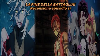 FINE DELLA BATTAGLIA! E NUOVE LUNE CRESCENTI... - RECENSIONE EP 11 - DEMON SLAYER 2 ITA - FINALE