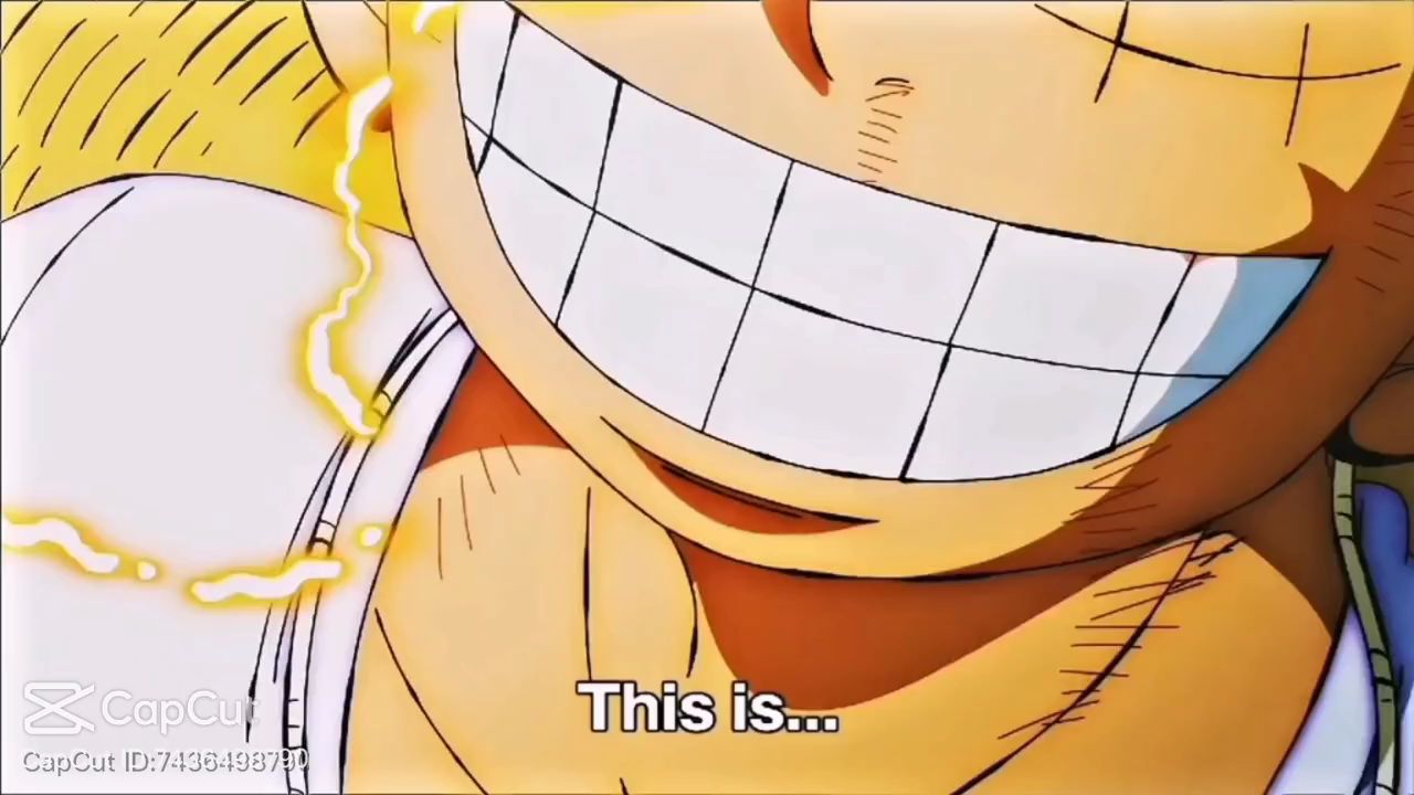 CapCut_Anime One Piece Gear 5