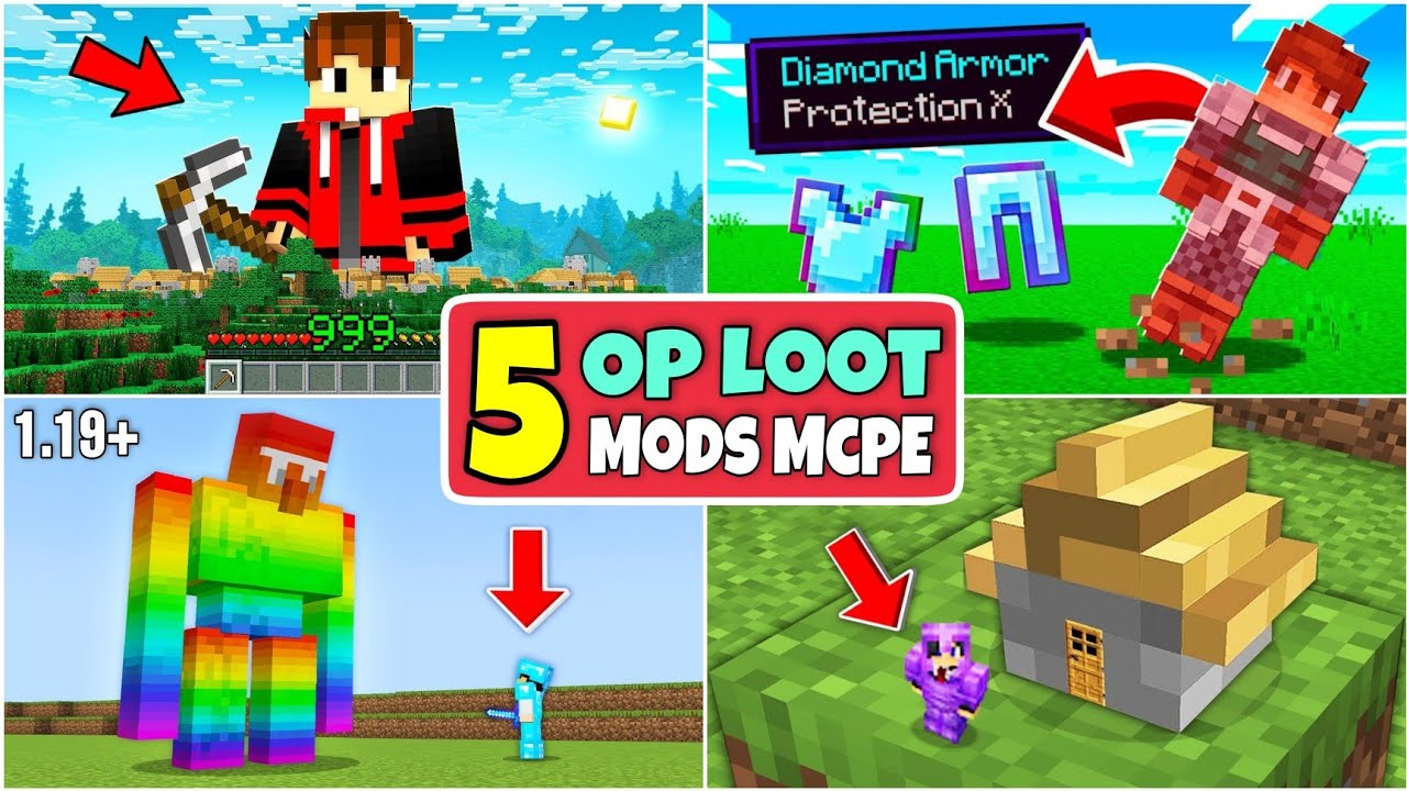 MINECRAFT OP LOOT MODS 