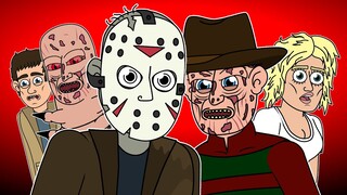 ♪ FREDDY VS JASON THE MUSICAL - Animated Parody Song