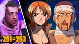 ROBIN SAVED THE STRAW HATS!! One Piece Episode 251, 252 & 253 REACTION + REVIEW!