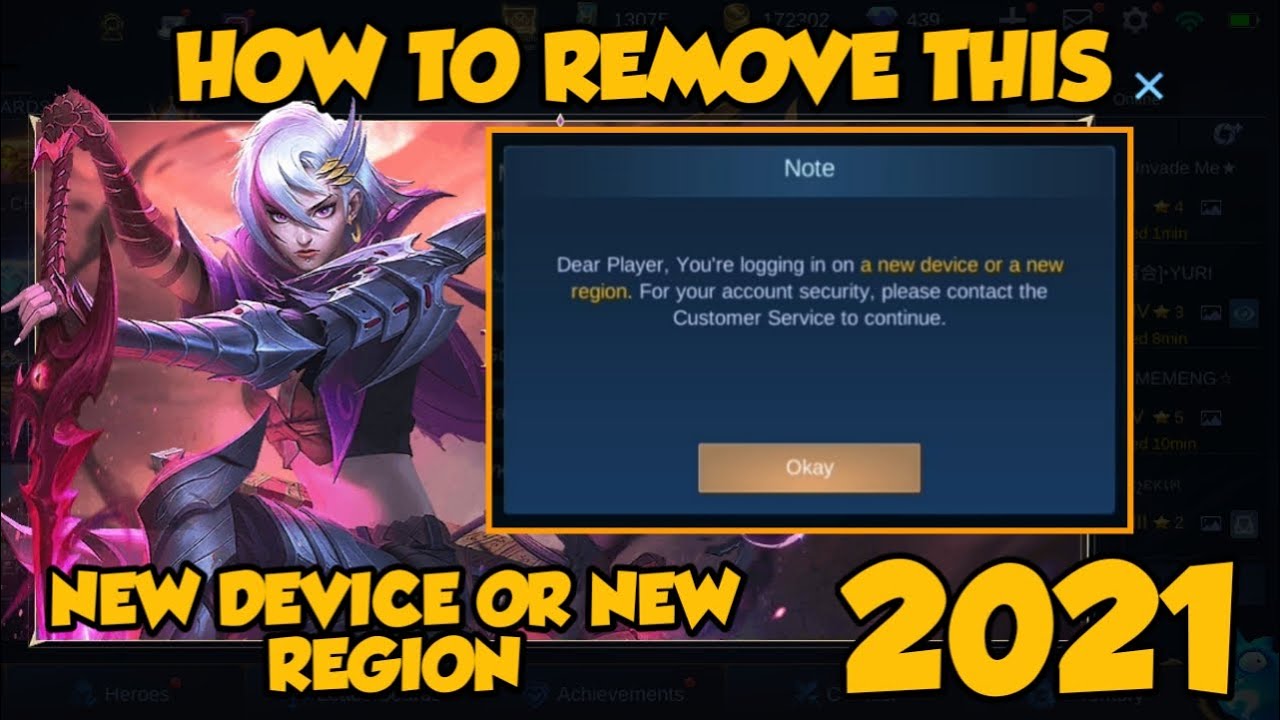 Dear players, Due to the - Mobile Legends: Bang Bang