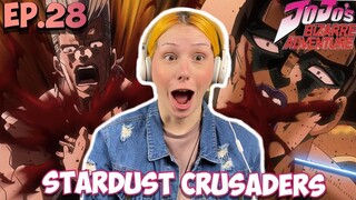 ANUBIS THE GOD OF DEATH | Jojos Bizarre Adventure STARDUST CRUSADERS Episode 28 | REACTION