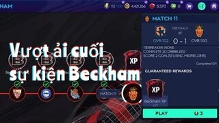 Hướng dẫn vượt ải cuối sự kiện Beckham "CAREER III" 《FIFA MOBILE 21》