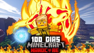 🟥Sobreviví 100 Días en un APOCALIPSIS de NARUTO en Minecraft HARDCORE...Esto fue lo que Pasó