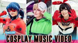 MCM COMIC CON BIRMINGHAM 2021 - COSPLAY MUSIC VIDEO ft Miraculous Ladybug ,Genshin, Dream SMP & more