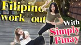 Japanese try to Filipino work out to lose weight with Simply Pinay