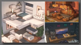 Minecraft: 3 Interior Design Ideas!