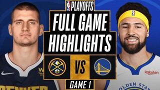 DENVER NUGGETS vs GOLDEN STATE WARRIORS | FULL GAME 1 HIGHLIGHTS | 2022 NBA Playoffs NBA 2K22