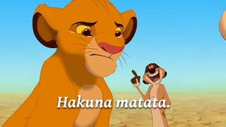 HAKUNA MATATA-THE LION KING(LYRICS). #song #entertainment #disney #thelionking