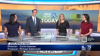 Wednesday morning headlines, weather update from WGAL News 8 Today