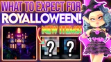 EVERYTHING TO EXPECT FOR ROYALLOWEEN IN ROYALE HIGH! ROBLOX Royale High Halloween Update News & Tea