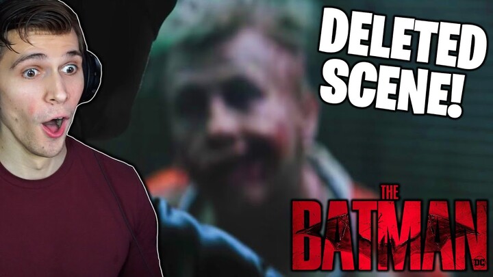 The Batman (2022) - "Joker Meets Batman" Deleted Scene REACTION!!!