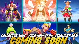 NEXT UPDATE! VALE Skin - COLLECTOR Skin Edition - STARLIGHT 2021 | Mobile Legends #What'sNEXT Eps.31