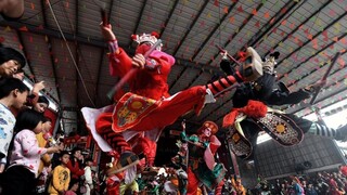 Tari Chaoshan Yingge! Puning allegro Yingge, dengan pembukaan dan penutupan yang besar!