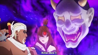 Killer Bee Scared to See Lady Mizukage Angry | Naruto Funny Moment [English Sub] #31