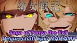 Saga of Tanya the Evil|【AMV】Tanya von Degurechaff bersumpah untuk mengalahkan para dewa