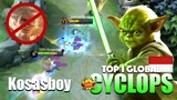 Never Underestimate the Astronomer Attack! | Top 1 Global Cyclops Gameplay By Kosasboy ~ MLBB