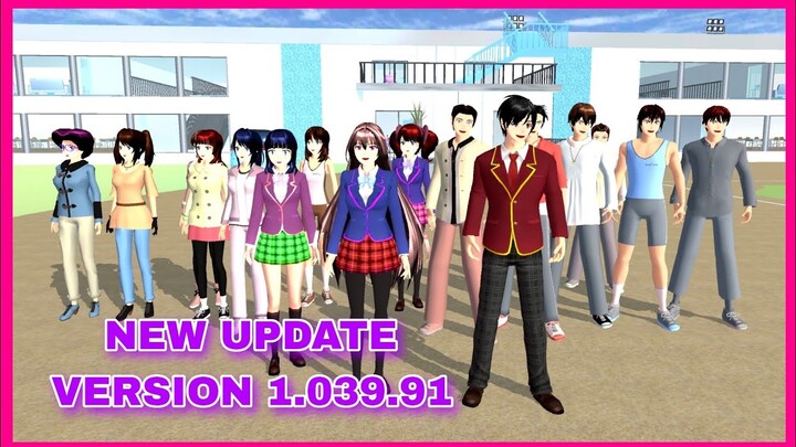 NEW UPDATE VERSION 1.039.91 : NEW CLOTHES AND SCHOOL UNIFORMS in Sakura School Simulator