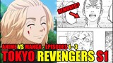 Censorship OVERLOAD!!! Anime VS Manga Comparison | Tokyo Revengers S1 Cut Content