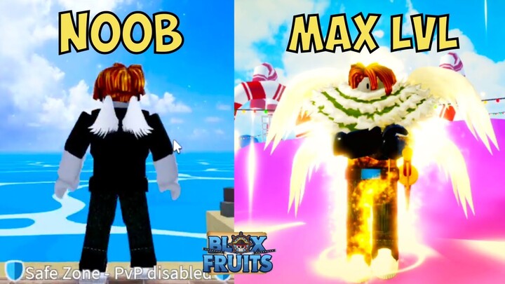 We Raced From Noob To The STRONGEST In Blox Fruits 