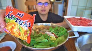 Hôm nay mình ăn MÌ LẨU THÁI