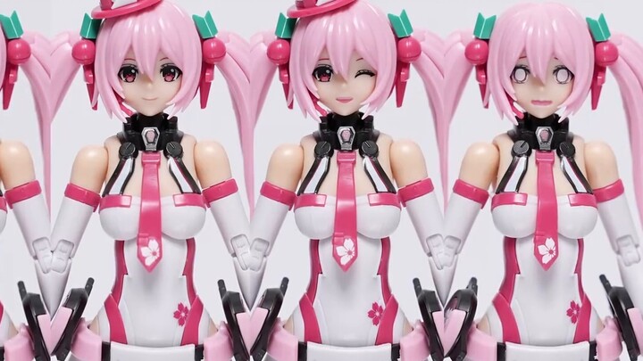 239 หยวน! ชุด 3 ชุด! Sunsky Sakura Mirai Pink Sonic Boom [ชุดของเล่นคันดะ]