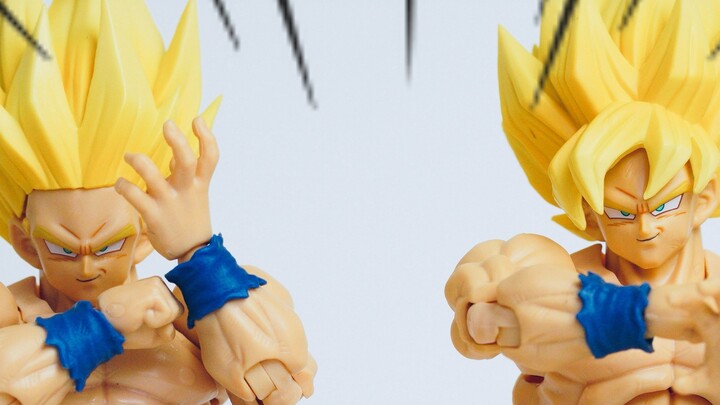 Edisi Pertama vs Cetak Ulang! Ulasan Perbandingan Cetak Ulang Super Goku 3.0 Legenda SHF Bandai Drag