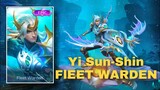 New Skin | Yi Sun-shin "Fleet Warden" | Mobile Legends: Bang Bang #mlbb #mobilelegends #MLBBNewSkin