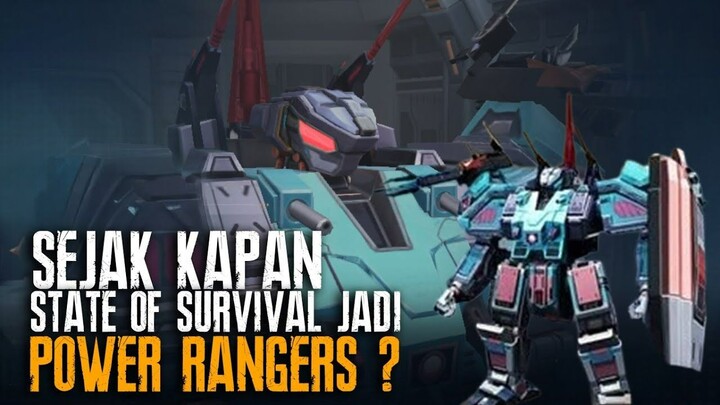 SEJAK KAPAN STATE OF SURVIVAL JADI POWER RANGERS, SKUAD ROBOT