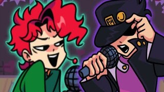 【FNF】Pertempuran Rap Jotaro VS Kakyoin!