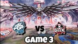 Evos vs Geekfam Game 3 - MPL Indonesia English Season 13 Lower Bracket Finals