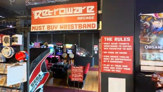 Retroware @ Classic Game Junkie (Lansdale PA), 4K arcade walkthrough & tour, Dec