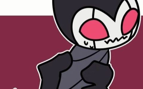 [Hollow Knight original GIF] The Void God and Green cub wish all students good luck in the college e