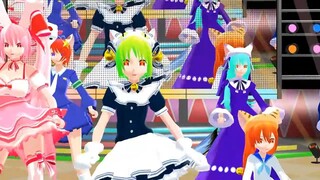 【mmd di gi charat】プリンセススクールでアイドル