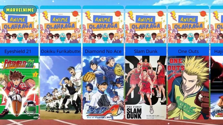 The Best Inspiring Sports Anime | Comparison