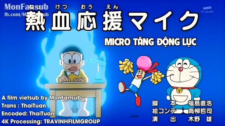 Doraemon Mới Nhất | Micro Tăng Động Lực & Kẹo Trí Tưởng Tượng