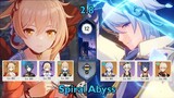 Yoimiya machine Gun & Ayato International Team | Spiral Abyss 2.8-3.0 | Full Stars - Genshin Impact