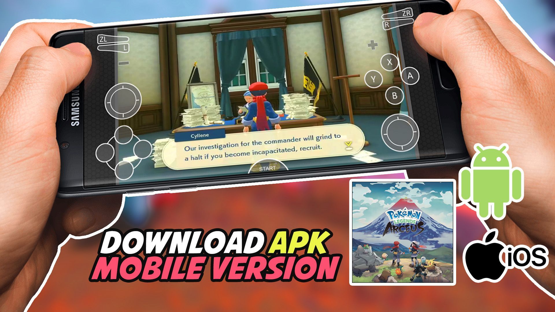 pokemon legends arceus apk download