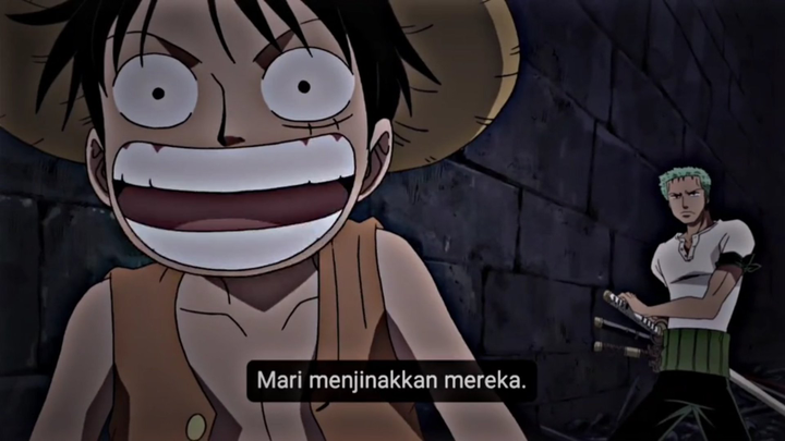 mau heran sih, tapi ini luffy