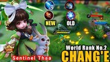 Chang'e Gameplay | World Rank No.2 | Mobile legends Bang Bang