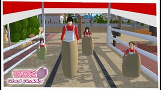 SAKURA SCHOOL SIMULATOR LOMBA BALAP KARUNG, PANJAT PINANG, MAKAN KERUPUK,DLL